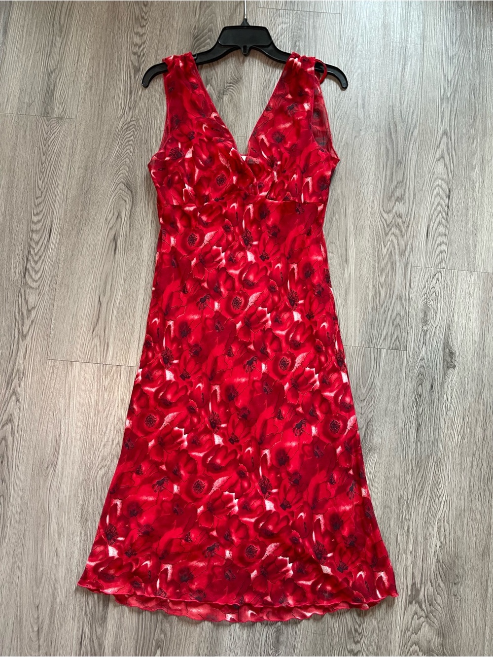 Y2K Charlotte Russe floral romantic slip dress